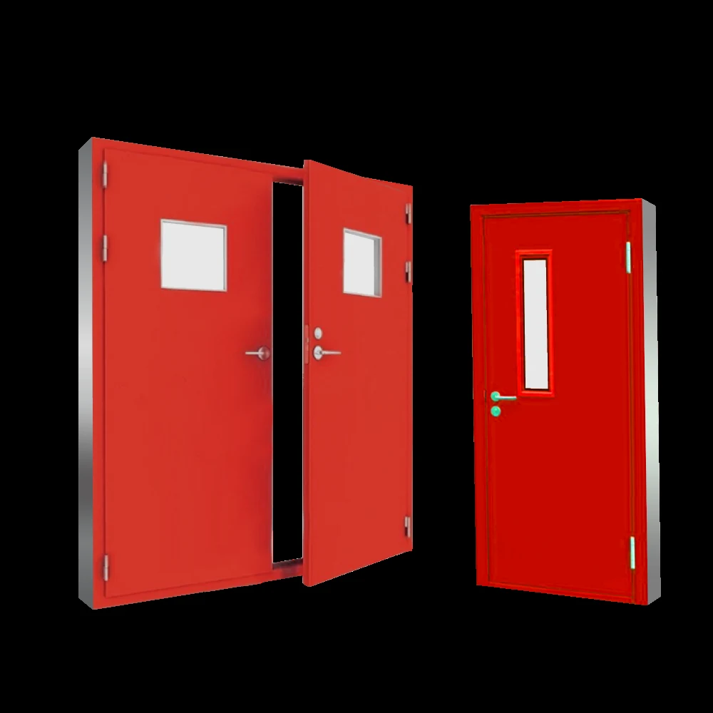 Fire-rated doors