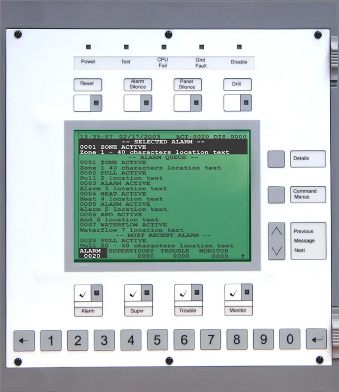 Eight Event Liquid Crystal Display Module